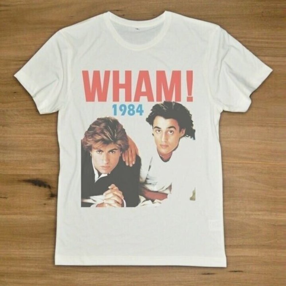 WHAM! 1984 Graphic White Tee
